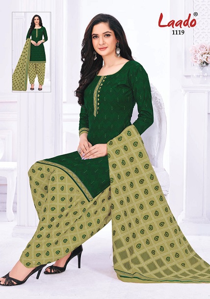 Laado Priti Patiyala Vol 11 Ethnic Wear Printed Wholesale Readymade  Cotton Dress
